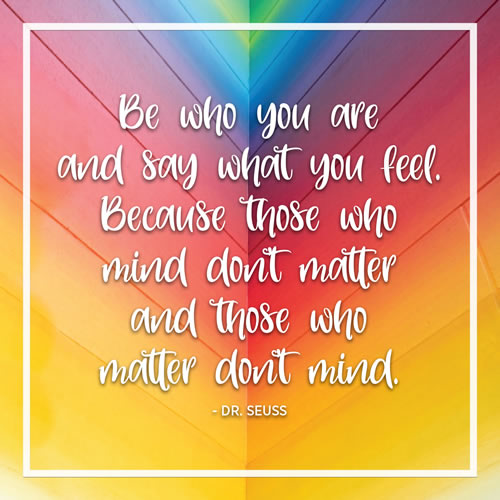 Be Who You Are Card - Click Image to Close