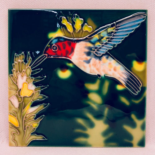 Hummingbird Tile - Click Image to Close