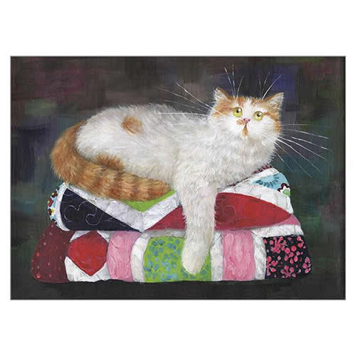 Dotty On Quilts Card - Click Image to Close