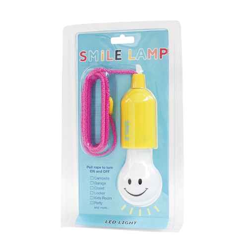 SMiLE Rope Lamp (Yellow) - Click Image to Close
