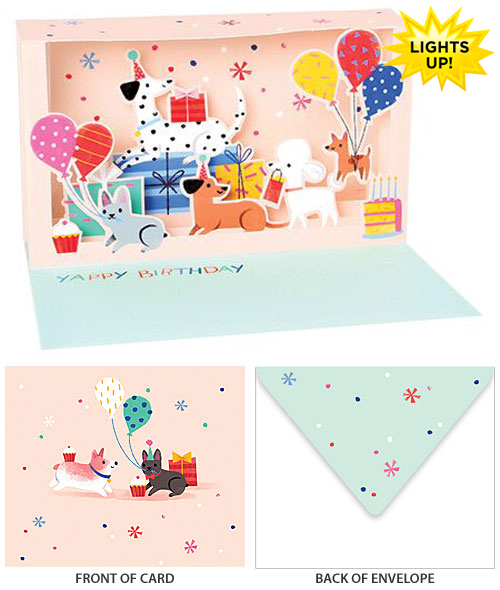 Dog Party Card - Click Image to Close