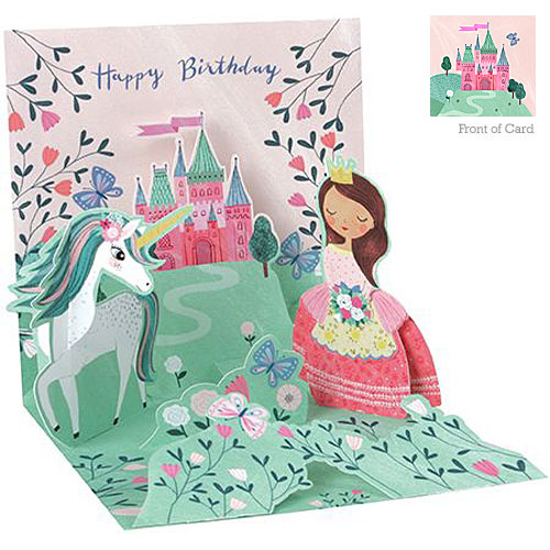 Princess & Unicorn Card - Click Image to Close