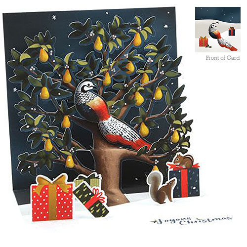 Partridge In A Pear Tree Card - Click Image to Close