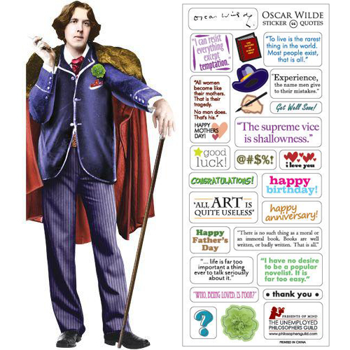 Oscar Wilde Card - Click Image to Close