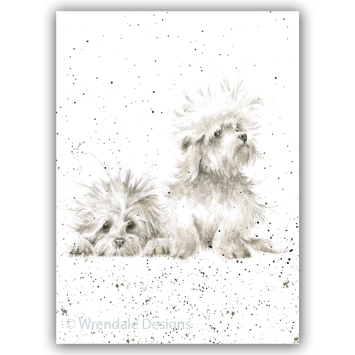 The Best Of Friends Card (Dogs) - Click Image to Close