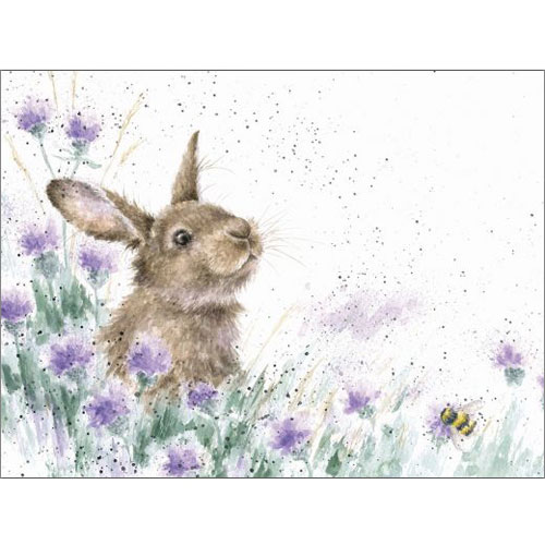 Meadow Rabbit Card (Rabbit) - Click Image to Close