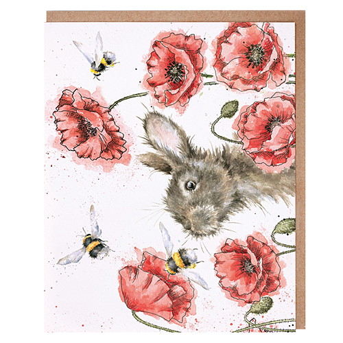 Let It Bee Card (Rabbit) - Click Image to Close