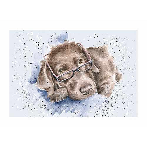 Chocolate Labrador Card (Molly) - Click Image to Close