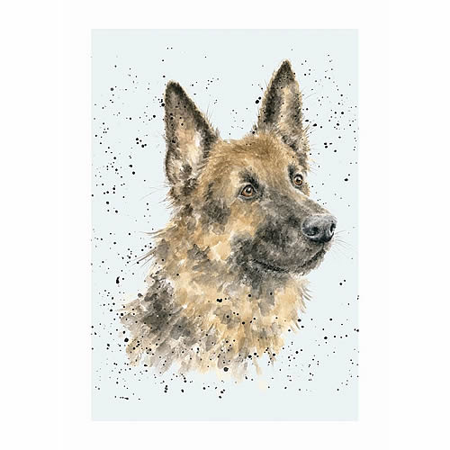 German Shepherd Card (Bonnie) - Click Image to Close