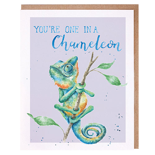 One In A Chameleon Card (Chameleon) - Click Image to Close