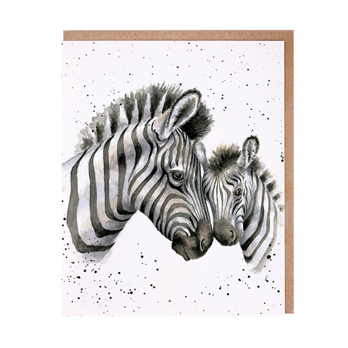 Racing Stripes Card (Zebra) - Click Image to Close