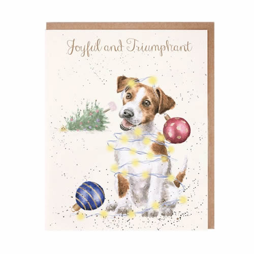Joyful And Triumphant Card (Jack Russell) - Click Image to Close