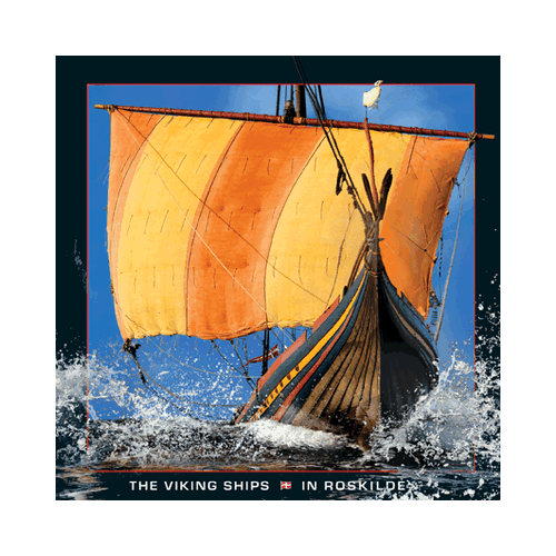 Viking Ship Card (Havhingsten) - Click Image to Close