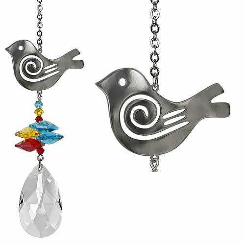 Bird Crystal Fantasy Suncatcher - Click Image to Close