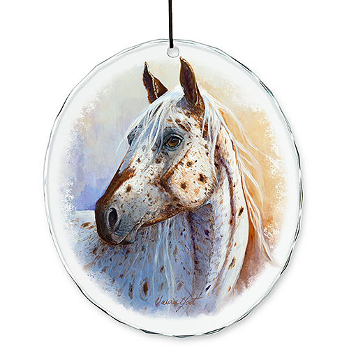 The Soul is in the Eye Suncatcher (Appaloosa) - Click Image to Close