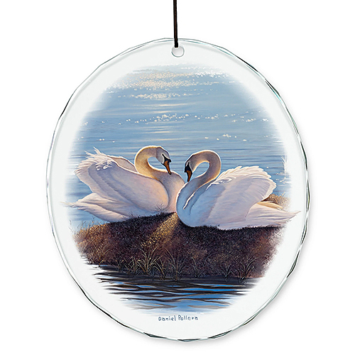 Partners for Life Suncatcher (Swans) - Click Image to Close