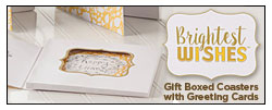 Brightest Wishes Coasters by Demdaco