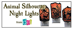 Animal Silhouette Night Light