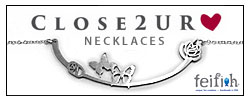 Closer 2 UR Heart Necklaces by Fiefish