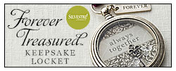 Forver Treasures Keepsake Locket Ornament