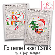 Extreme Laser Cards by Alljoy Design