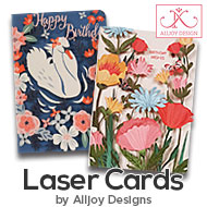 Laser Cards by Alljoy Design