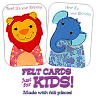Felt Cards for Kids