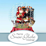 Snow Globe Greetings from Up With Paper