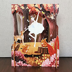 Ballerina Card