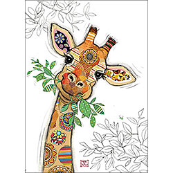 Gina Giraffe Card