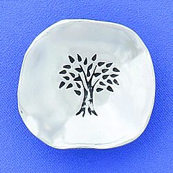 Tree Pewter Charm Bowl