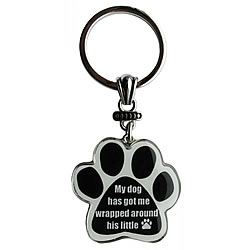 My Dog Paw Key Chain