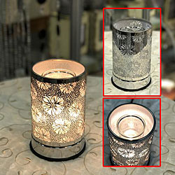 Flower Round Touch Sensor Night Lamp