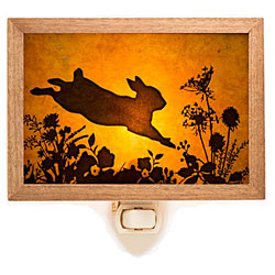 Leaping Rabbit Night Light