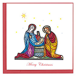 Nativity Scene Card