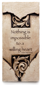 Willing Heart Harmony Plaque