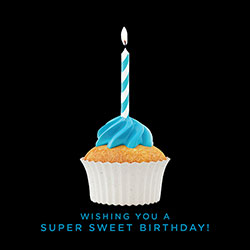 Wishing You A Super Sweet Birthday Card
