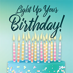 Light Up Your Birthday Card
