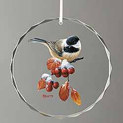 Winter Gems Ornament (Chickadee)